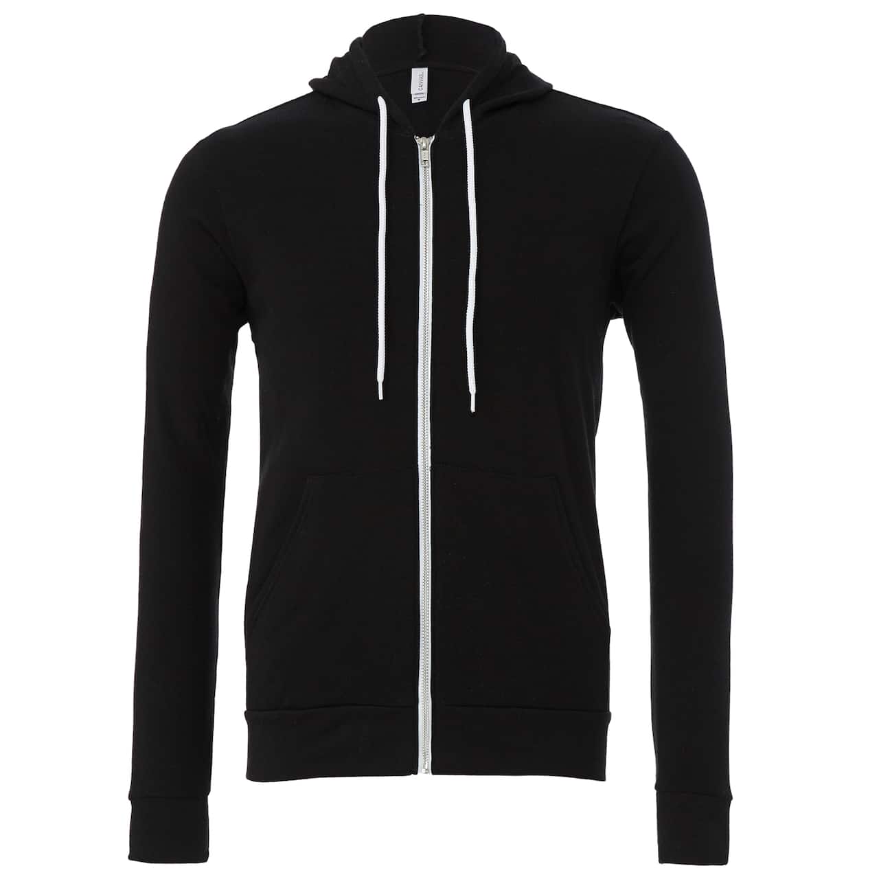 BELLA+CANVAS® Cotton Fleece Full-Zip Adult Unisex Hoodie